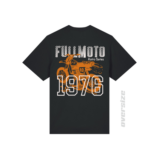 1976 TEE BLACK oversize