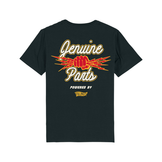 GENUINE PARTS TEE BLACK