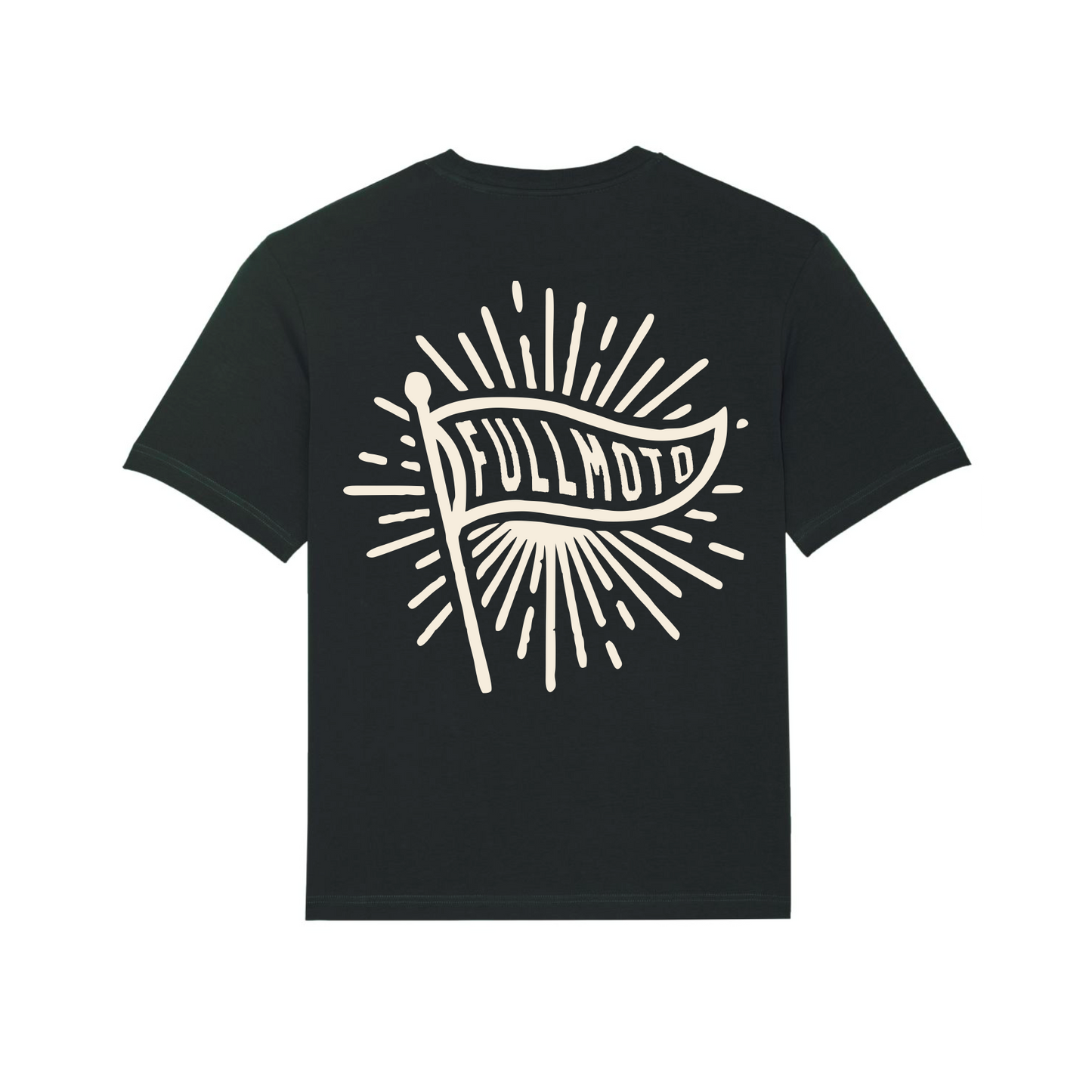 SUN LIGHT TEE BLACK