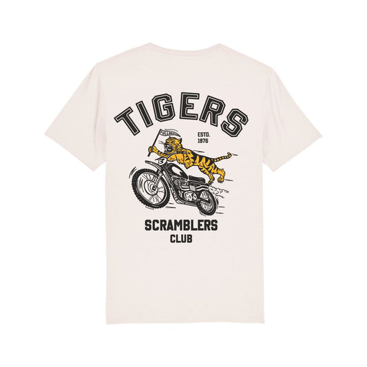 TIGERS TEE V. WHITE