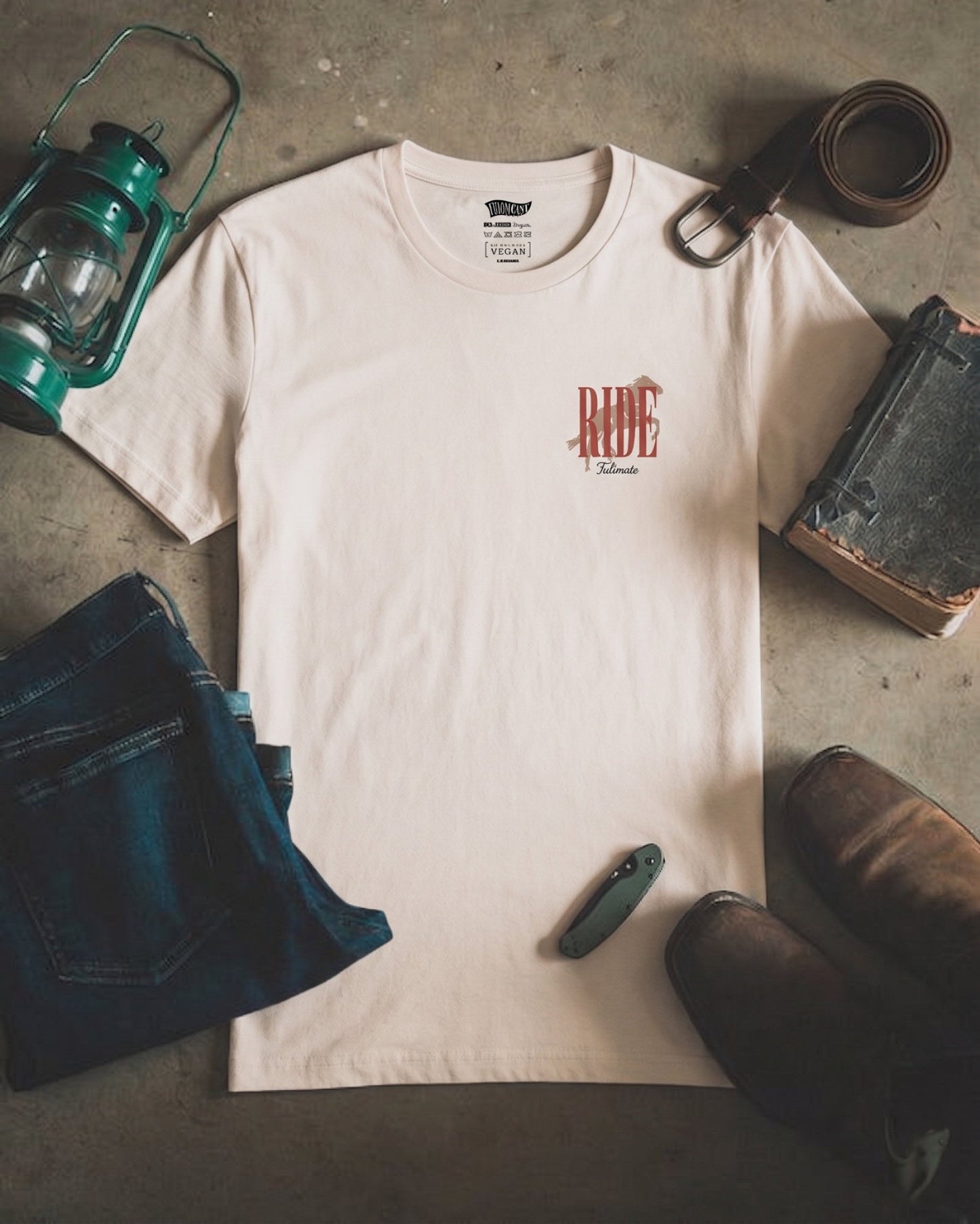T-SHIRT VELO NOIR 