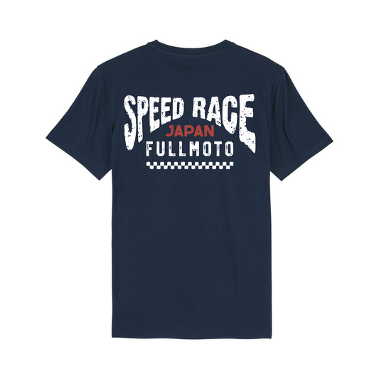 JAPAN SPEED RACE TEE NAVY