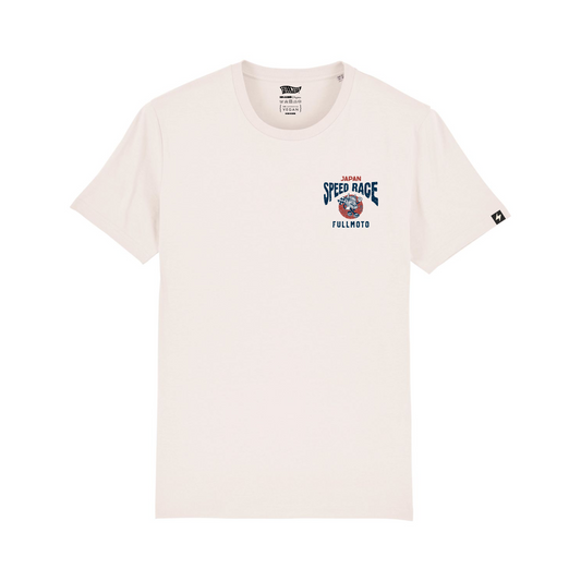 JAPAN SPEED RACE TEE V. WHITE