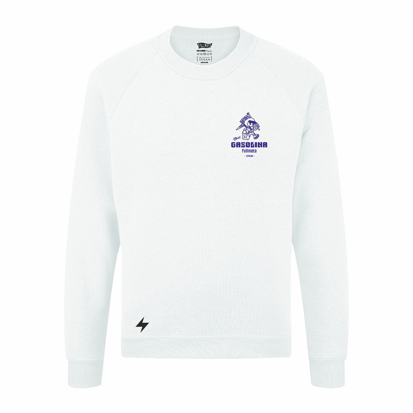 CHOLLO | HOODIE MAS GASOLINA White - Ligera