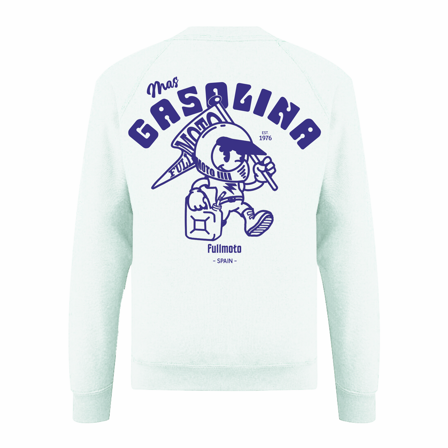 CHOLLO | HOODIE MAS GASOLINA White - Ligera