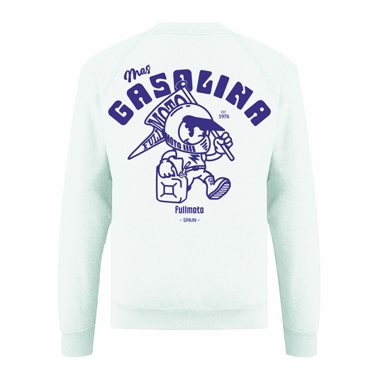 CHOLLO | HOODIE MAS GASOLINA White - Ligera