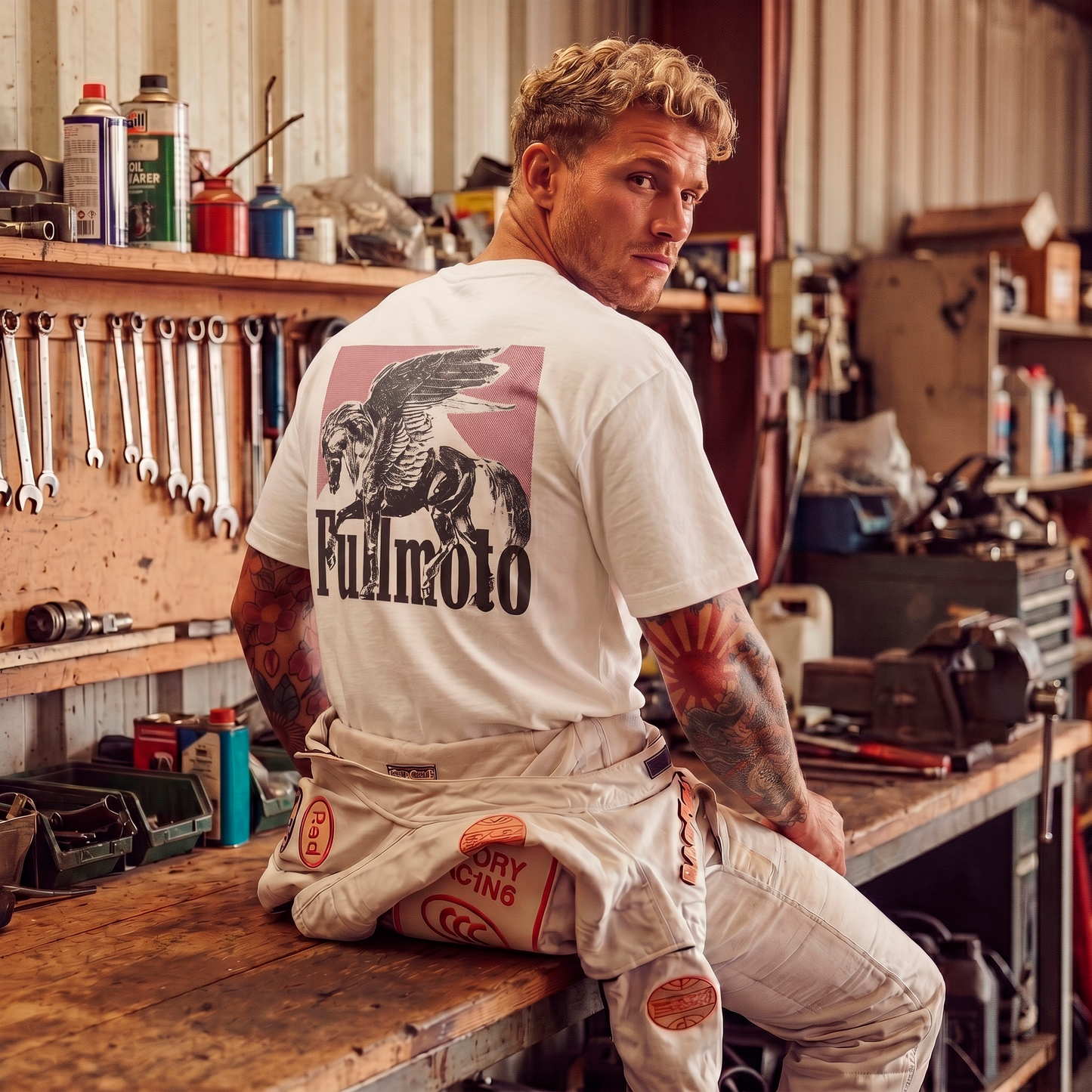 1976 T-SHIRT MARINE 