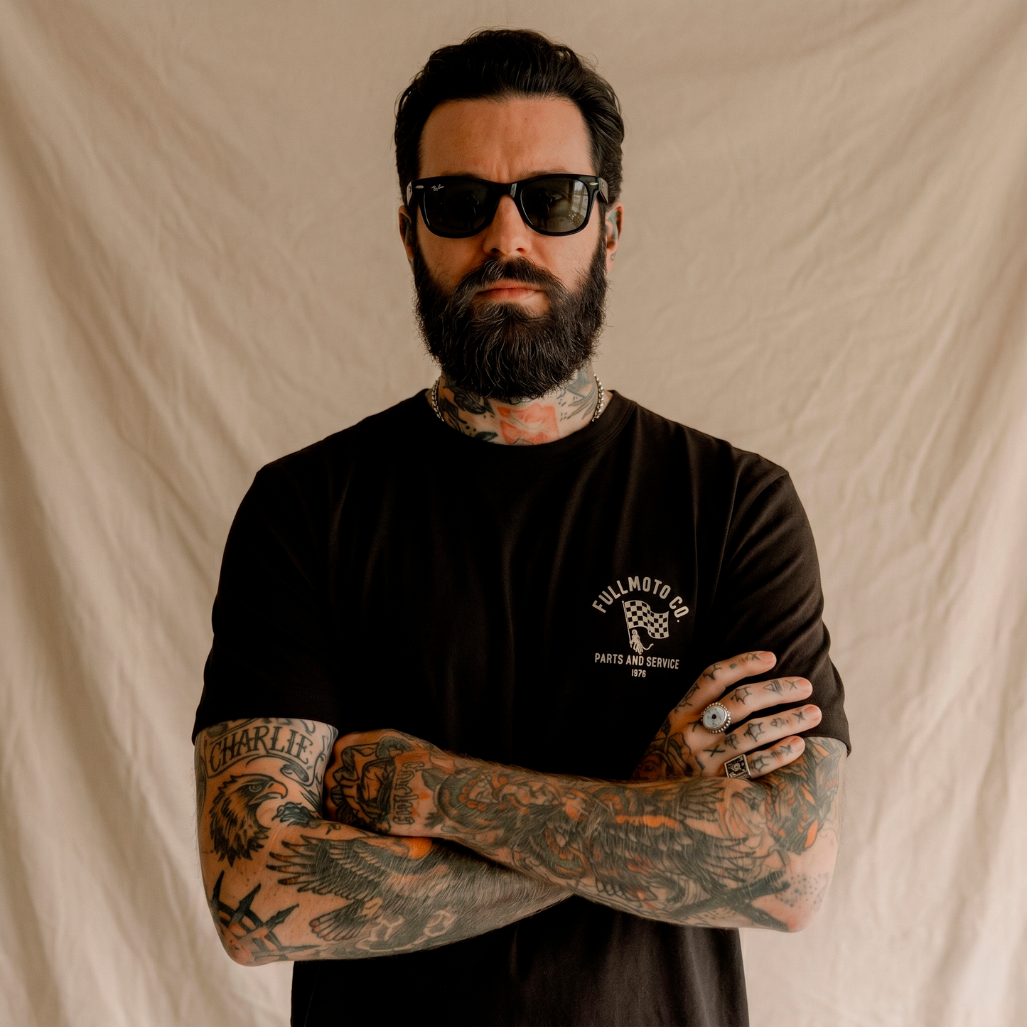 BIKE TEE BLACK 