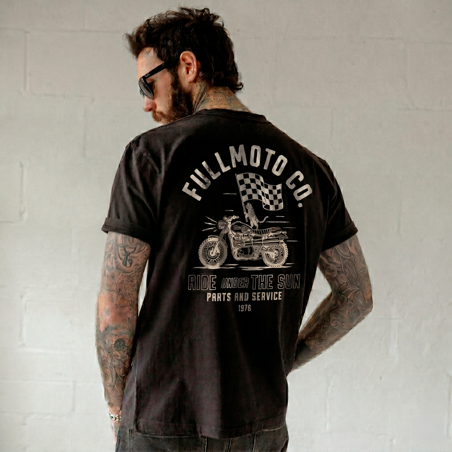 BIKE TEE BLACK 