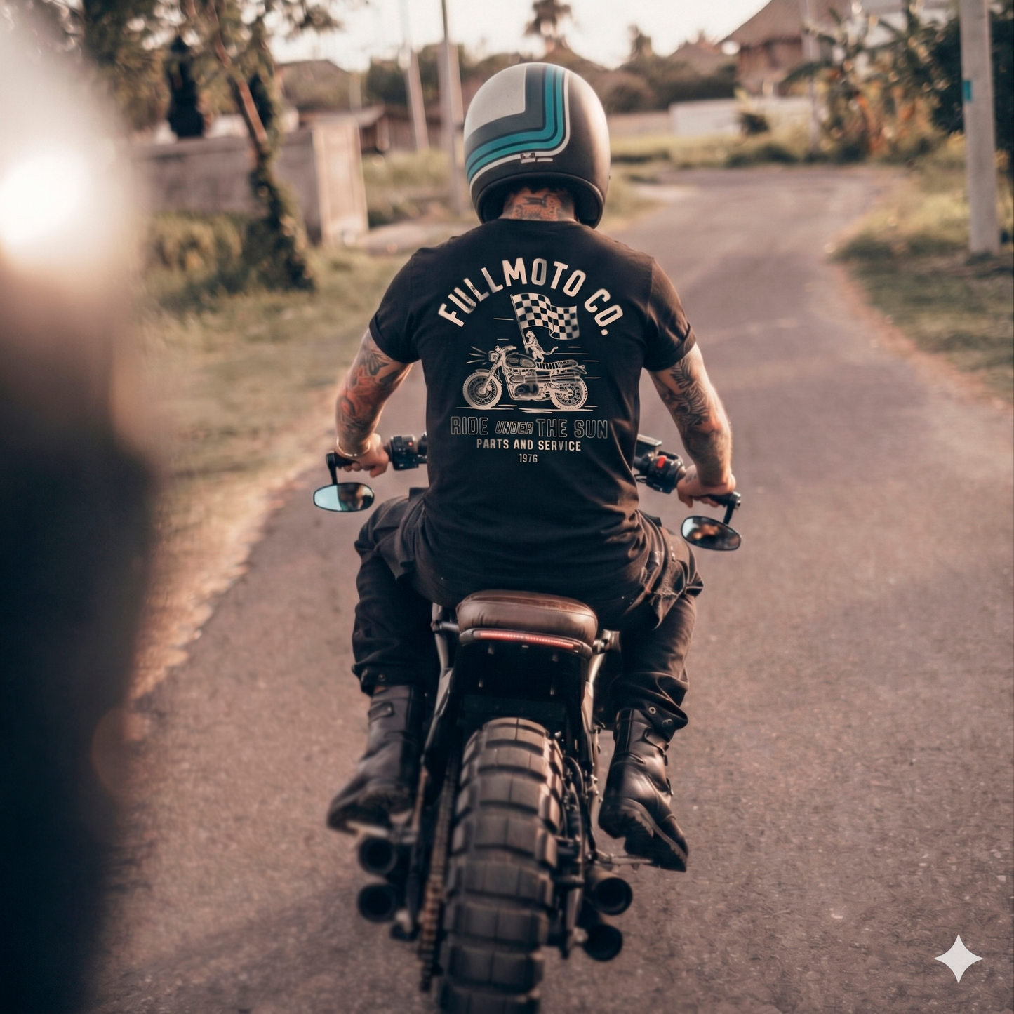 BIKE TEE BLACK 