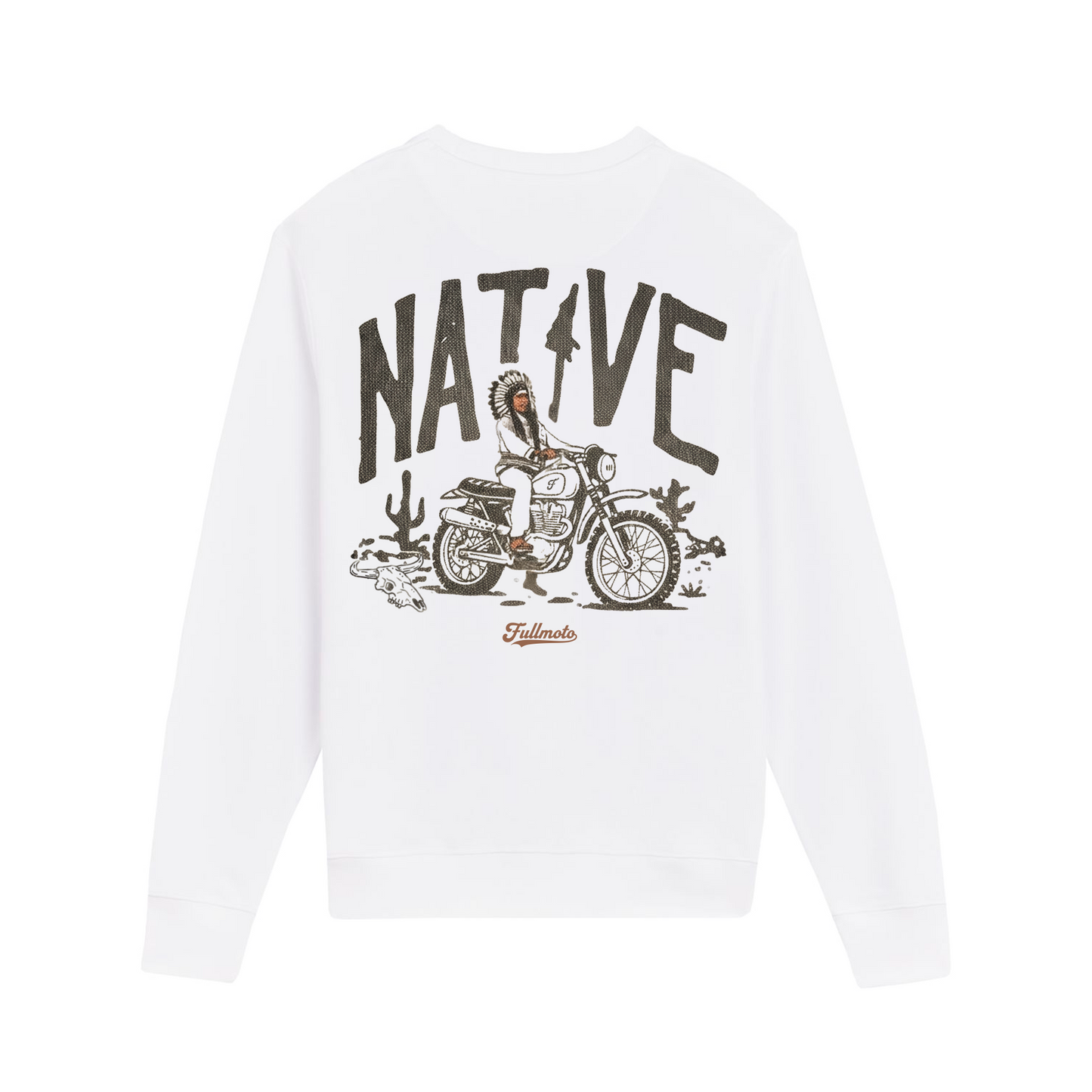 NATIVE HOODIE White
