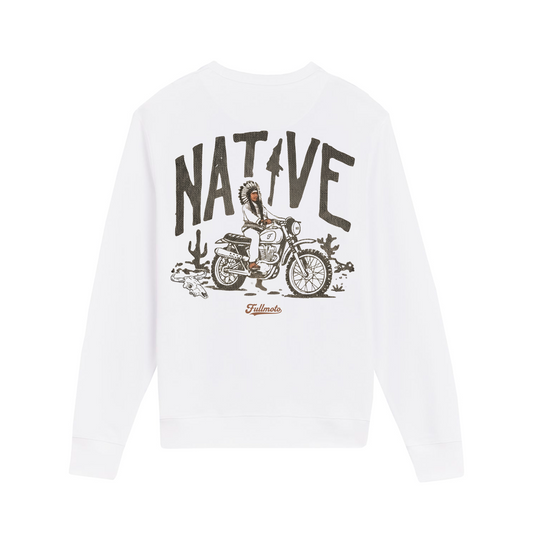 NATIVE HOODIE White