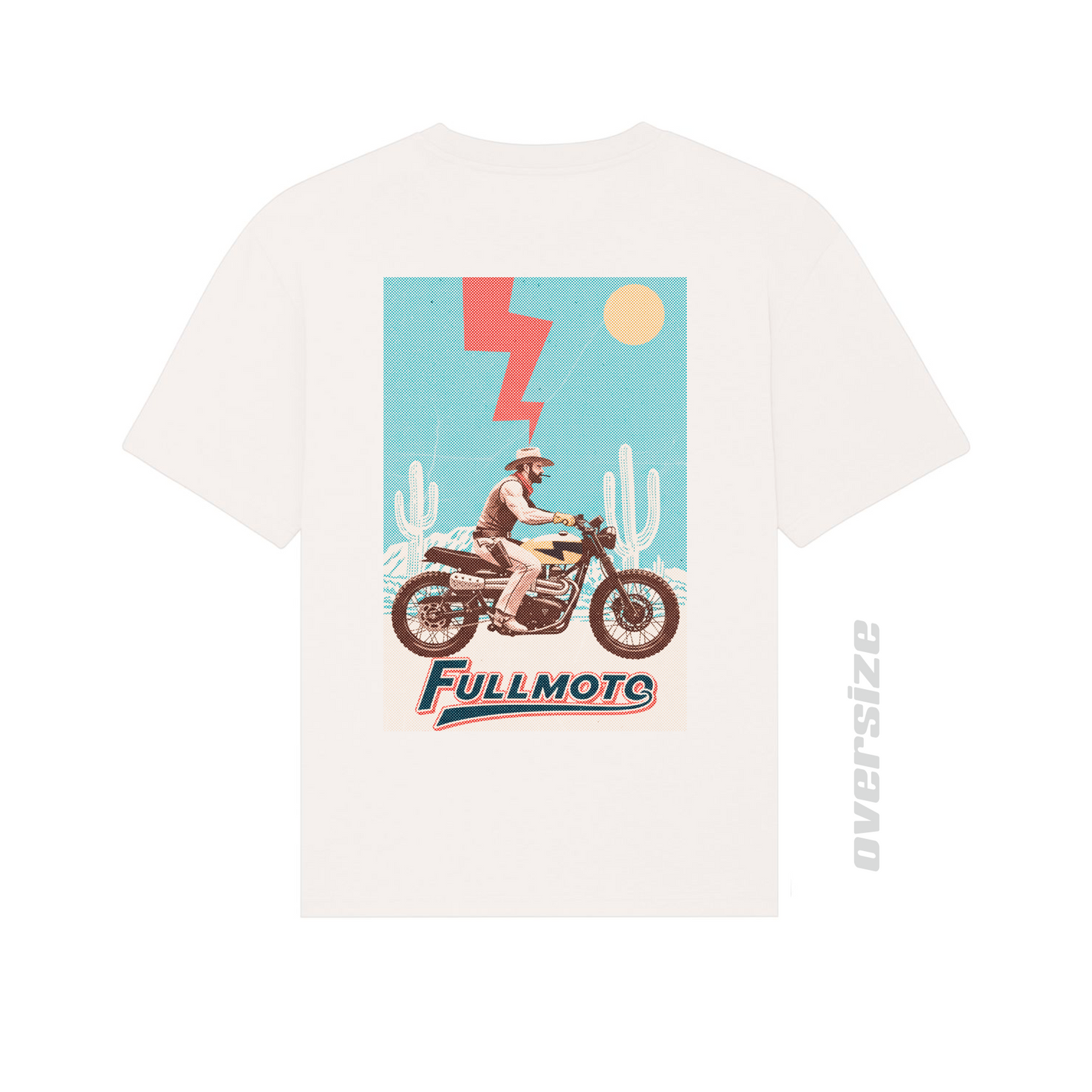 PISTOLERO TEE WHITE oversize