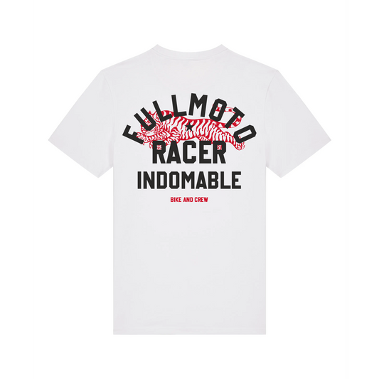 RACER INDOMABLE TEE WHITE