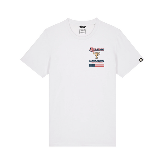 RACING DIVISION TEE WHITE
