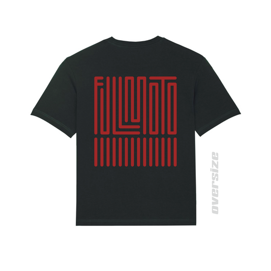 RALLADO BLACK oversize