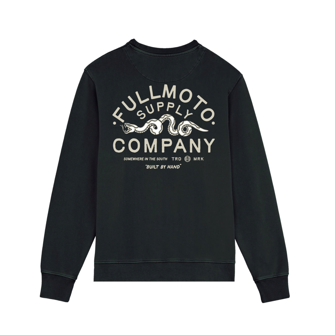 SUPPLY SNAKE HOODIE Black