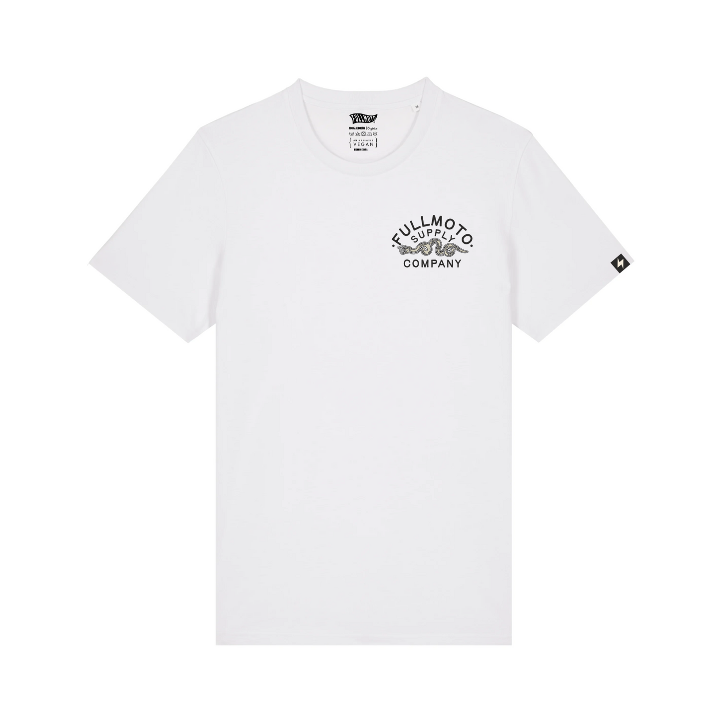 SUPPLY SNAKE TEE WHITE