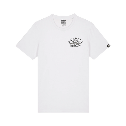 SUPPLY SNAKE TEE WHITE