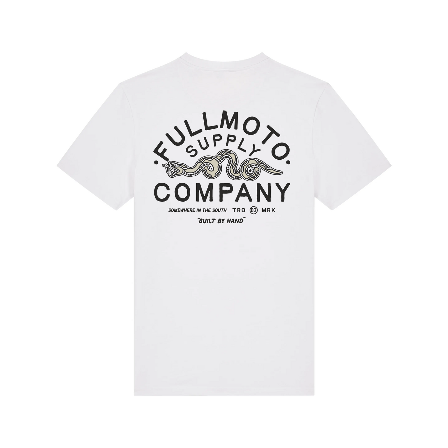 SUPPLY SNAKE TEE WHITE