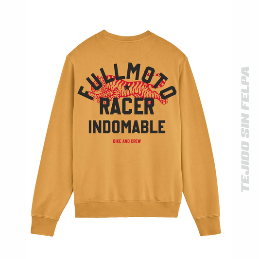 HOODIE RACER Mustard -  Muy ligera